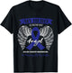 Products Angel In Memory Of My Sister Colon Cancer Awareness T-Shirt - T-Shirt | Black