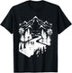 Outdoor Nature Mountain Hiker Forest Path Tree Hiking T-Shirt - T-Shirt | Black