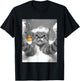 Cat Selfie in Bathtub Women Girls Kids T-Shirt - T-Shirt | Black