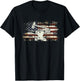 Schmiedegeschenke Patriotic American Flag Forging T-Shirt - T-Shirt | Black