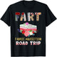 Funny Quilting Fabric Acquisition Road Trip T-Shirt - T-Shirt | Black