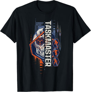 Marvel Black Widow Taskmaster Mask T-Shirt - T-Shirt | Black