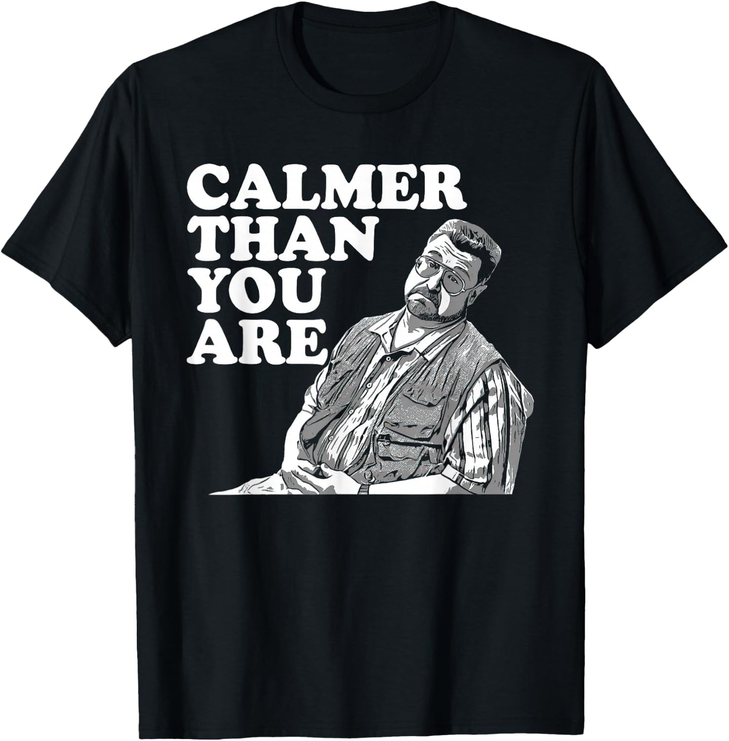 Funny Calmer Than You Are , Women T-Shirt - T-Shirt | Black