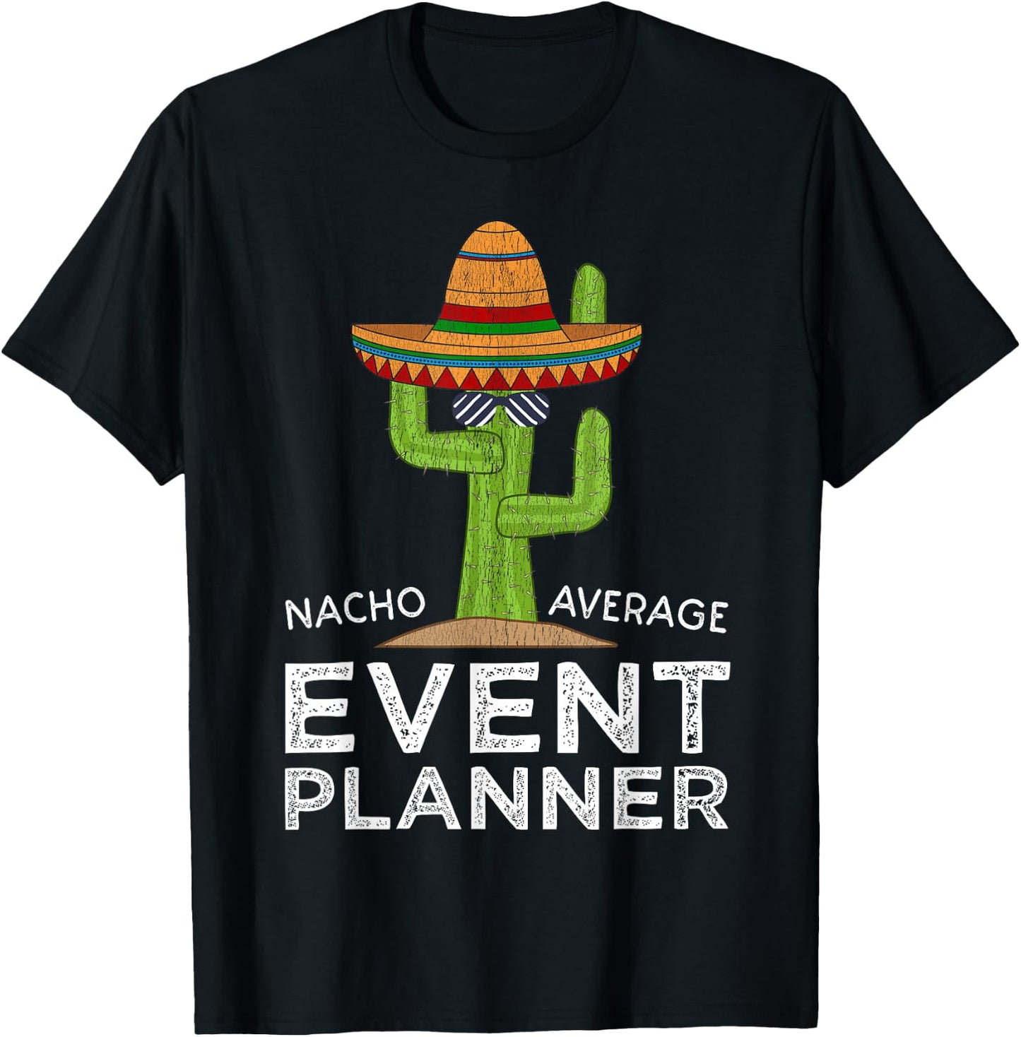Funny Event Planning Planner T-Shirt - T-Shirt | Black