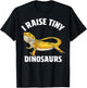 I Raise Tiny Dinosaurs Bearded Dragon T-Shirt - T-Shirt | Black