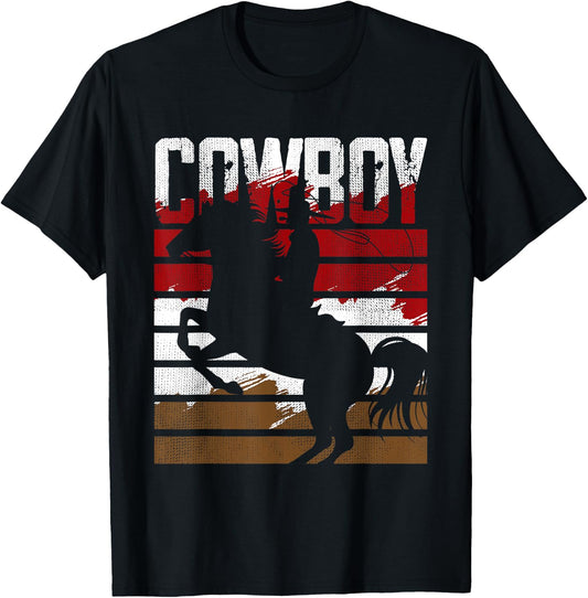 Cowboy T-Shirt - T-Shirt | Black