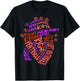 Anatomical Human Heart Cardiology Medical Cardiac Nurse T-Shirt - T-Shirt | Black