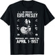 Elvis Presley Official Gig Poster Small T-Shirt - T-Shirt | Black