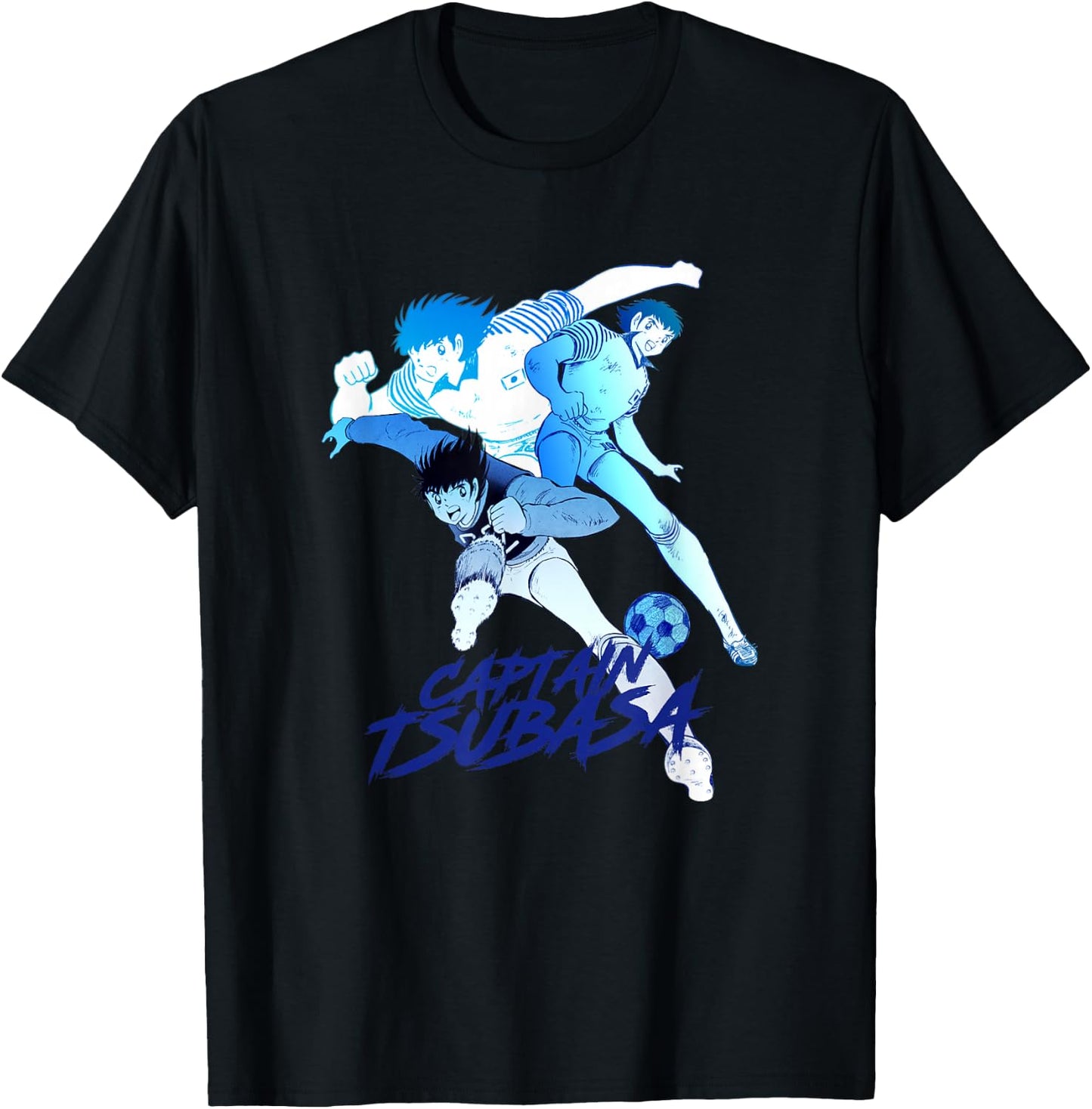 Captain Tsubasa (Tsubasa Representative) T-Shirt - T-Shirt | Black