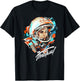 Gagarin Yuri Vintage Sputnik Space T-Shirt - T-Shirt | Black
