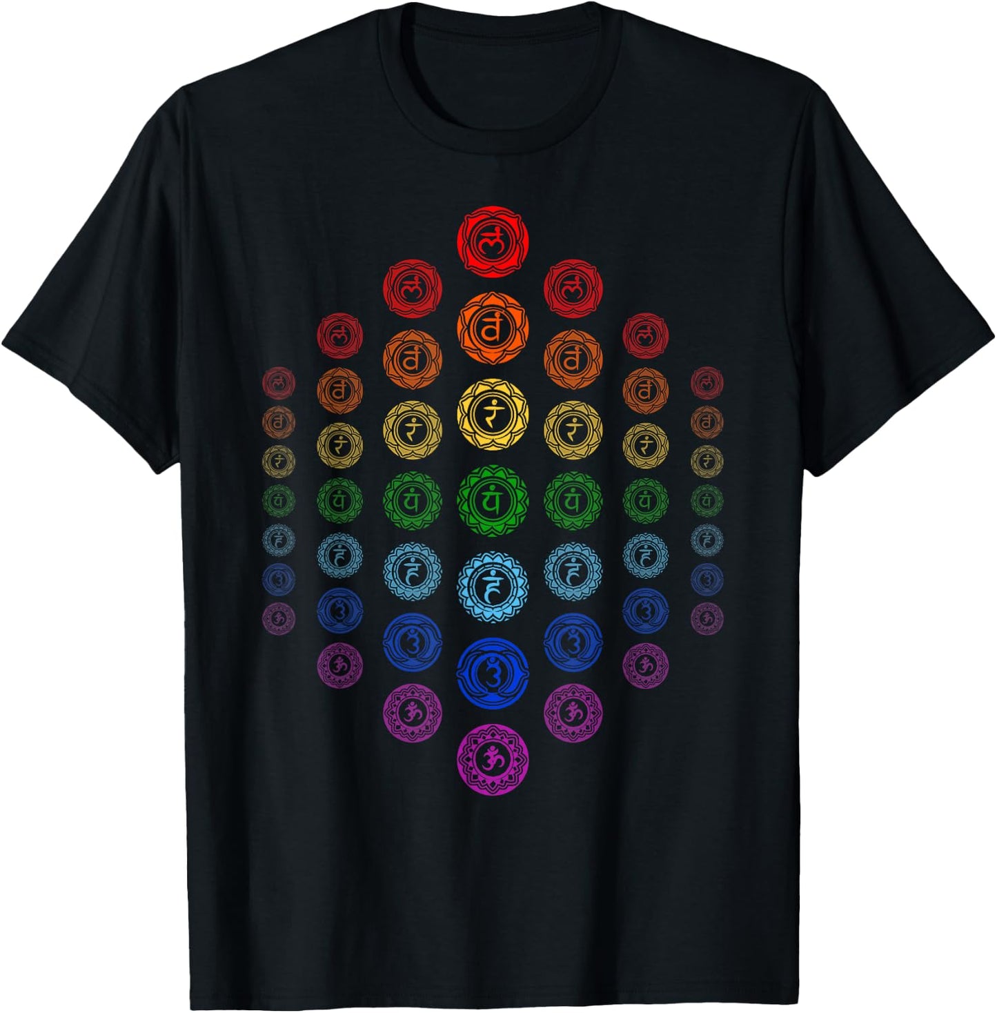 Buddhist Chakra Gift - Buddhism Zen Spiritual Yoga Buddhist T-Shirt - T-Shirt | Black