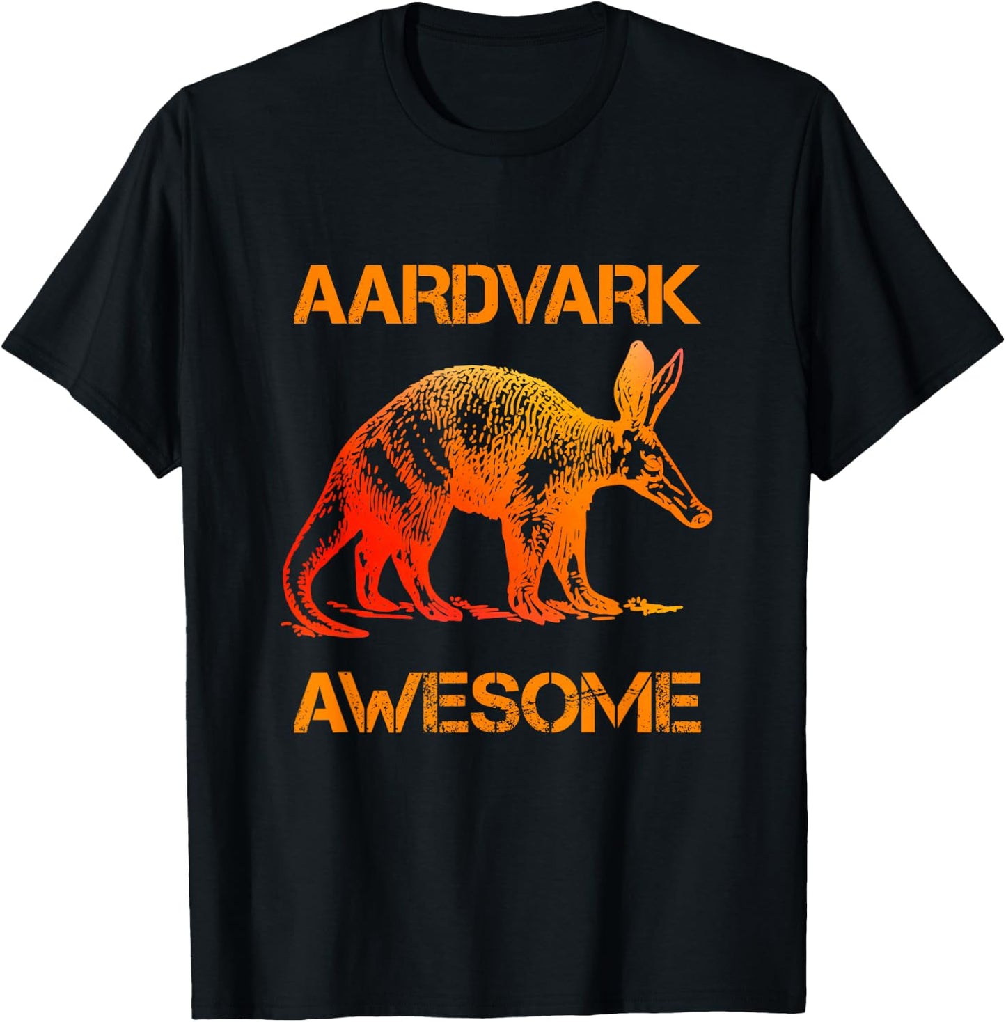 Aardvark Awesome T-Shirt - T-Shirt | Black
