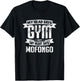 My Head Says Gym But My Heart Says Mofongo Gym Exercise T-Shirt - T-Shirt | Black