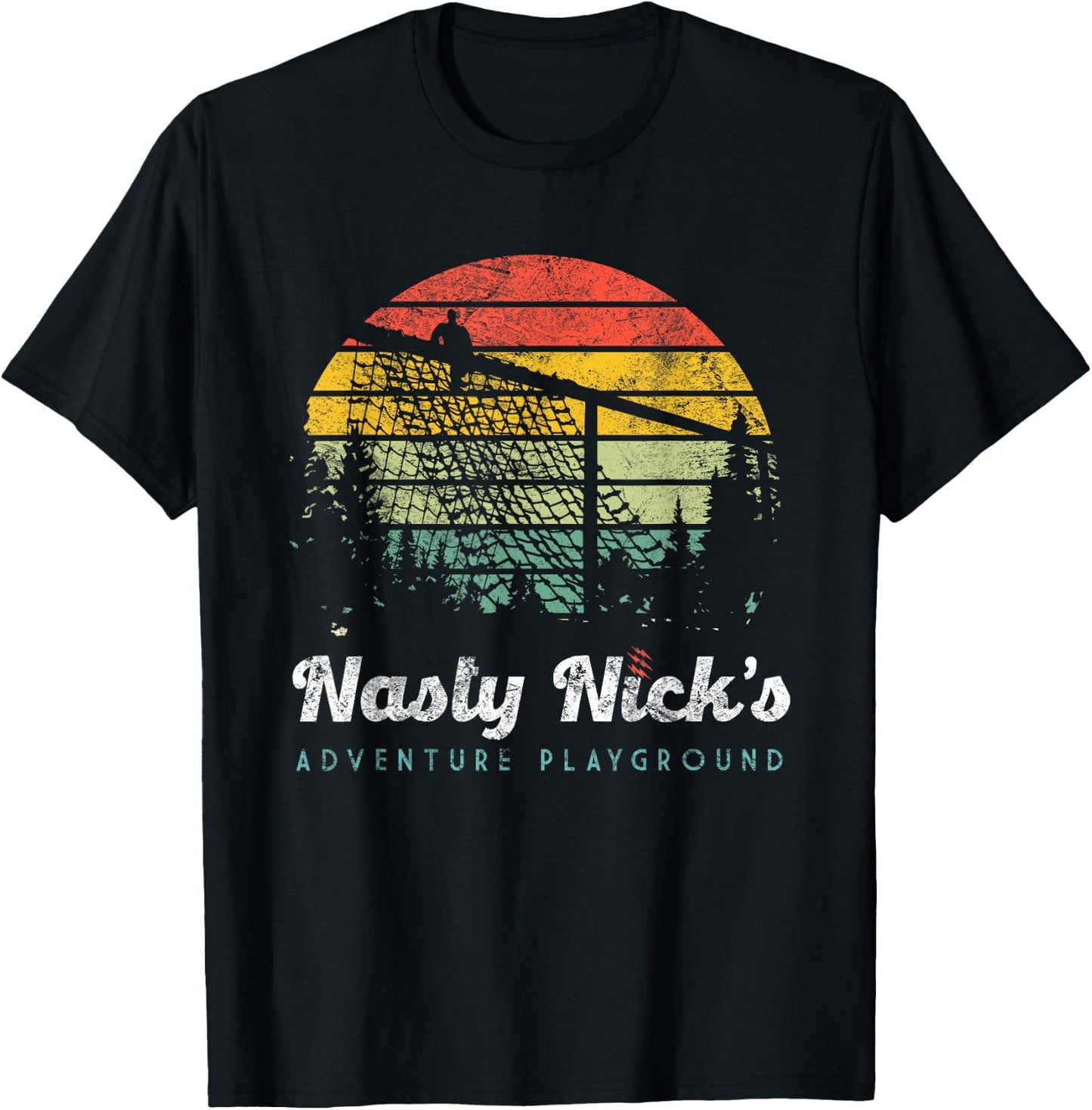 American Marauder: Nasty Nick's Adventure Playground T-Shirt - T-Shirt | Black