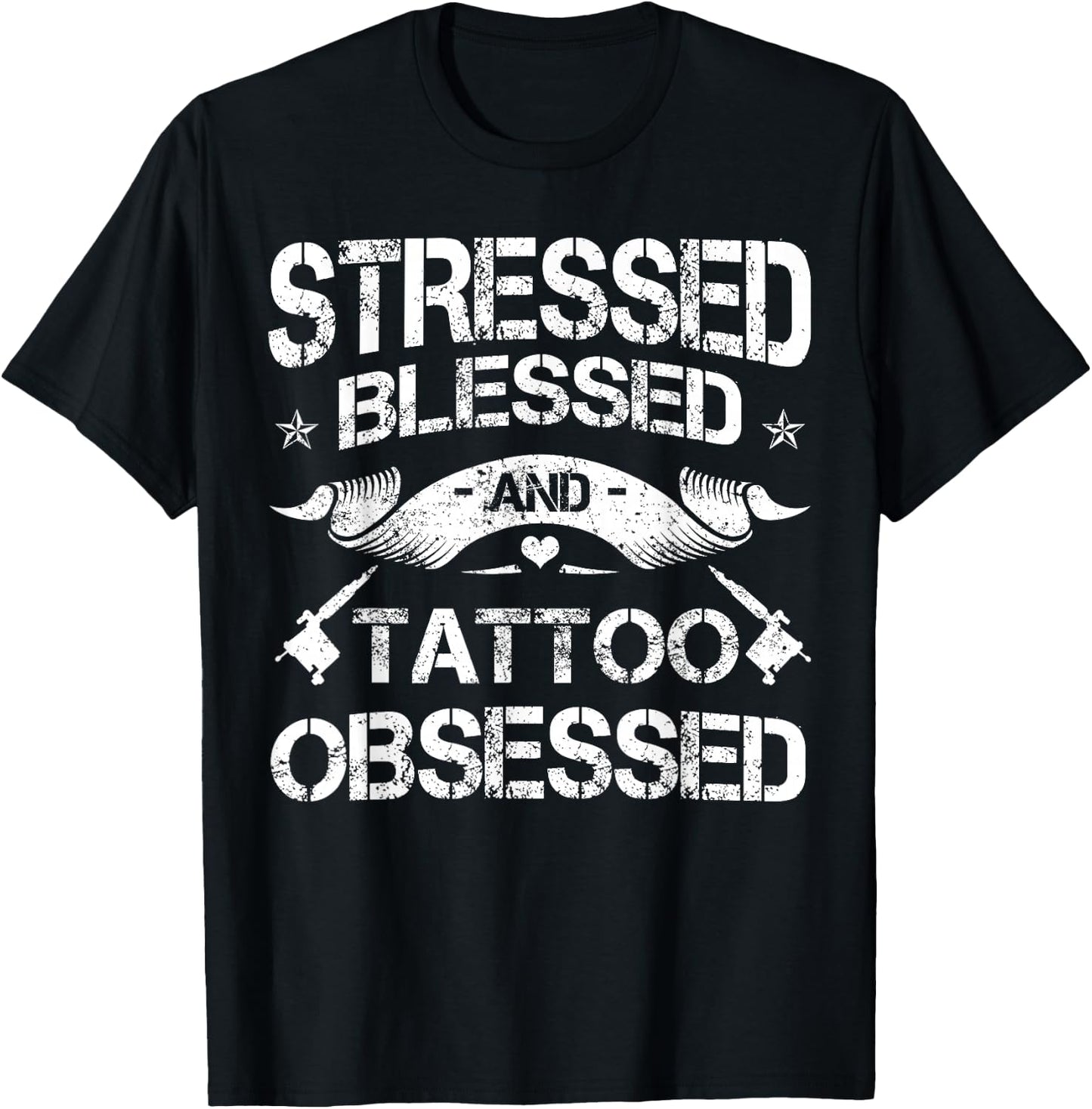Tattoo Artist Tattooist Tattooing Symbolic Pigment Tattooed T-Shirt - T-Shirt | Black