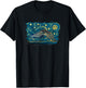 Retro Vintage Style Cuttlefish T-Shirt - T-Shirt | Black