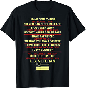 I Have Done Things That Haunt Me At Night T-Shirt - T-Shirt | Black