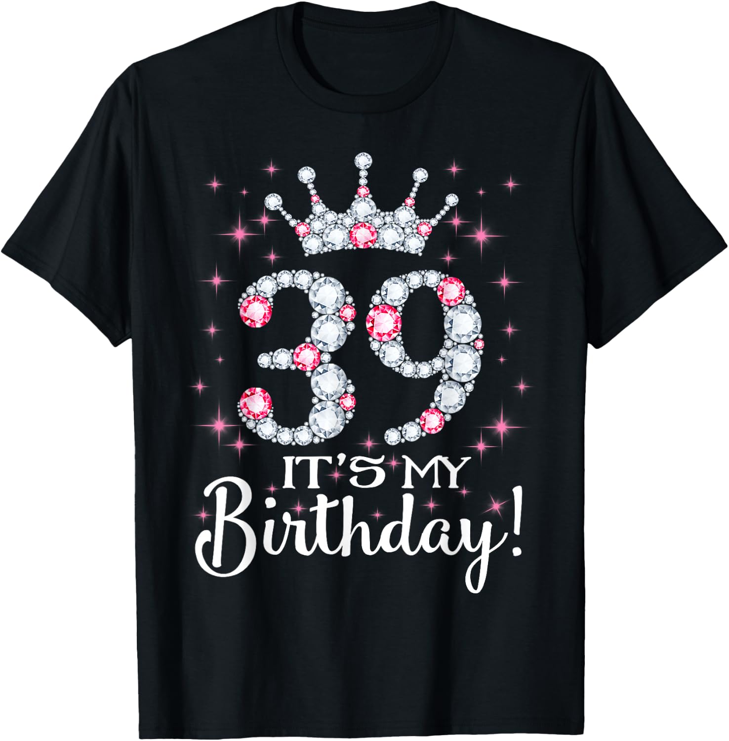 39 It's My Birthday 1982 39Th Birthday Gift T-Shirt - T-Shirt | Black