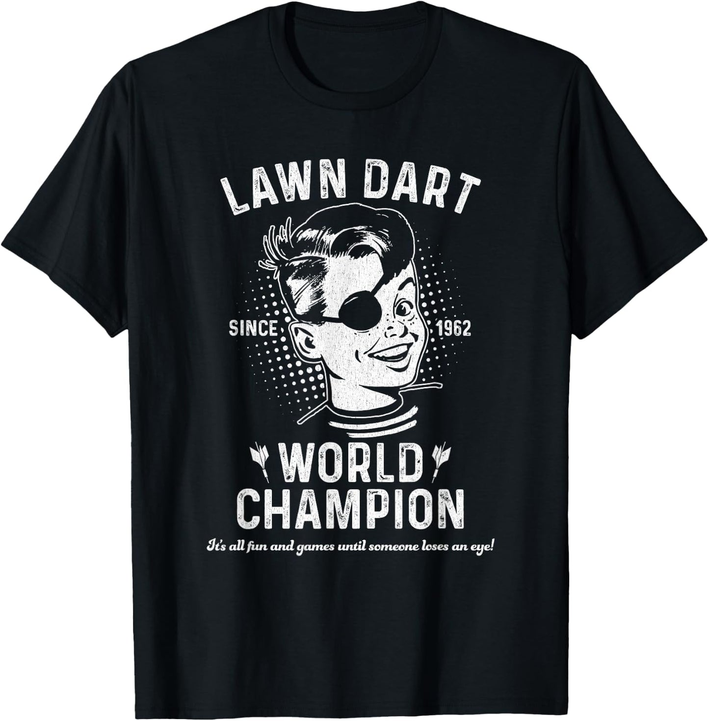 Lawn Dart World Champion T-Shirt - T-Shirt | Black
