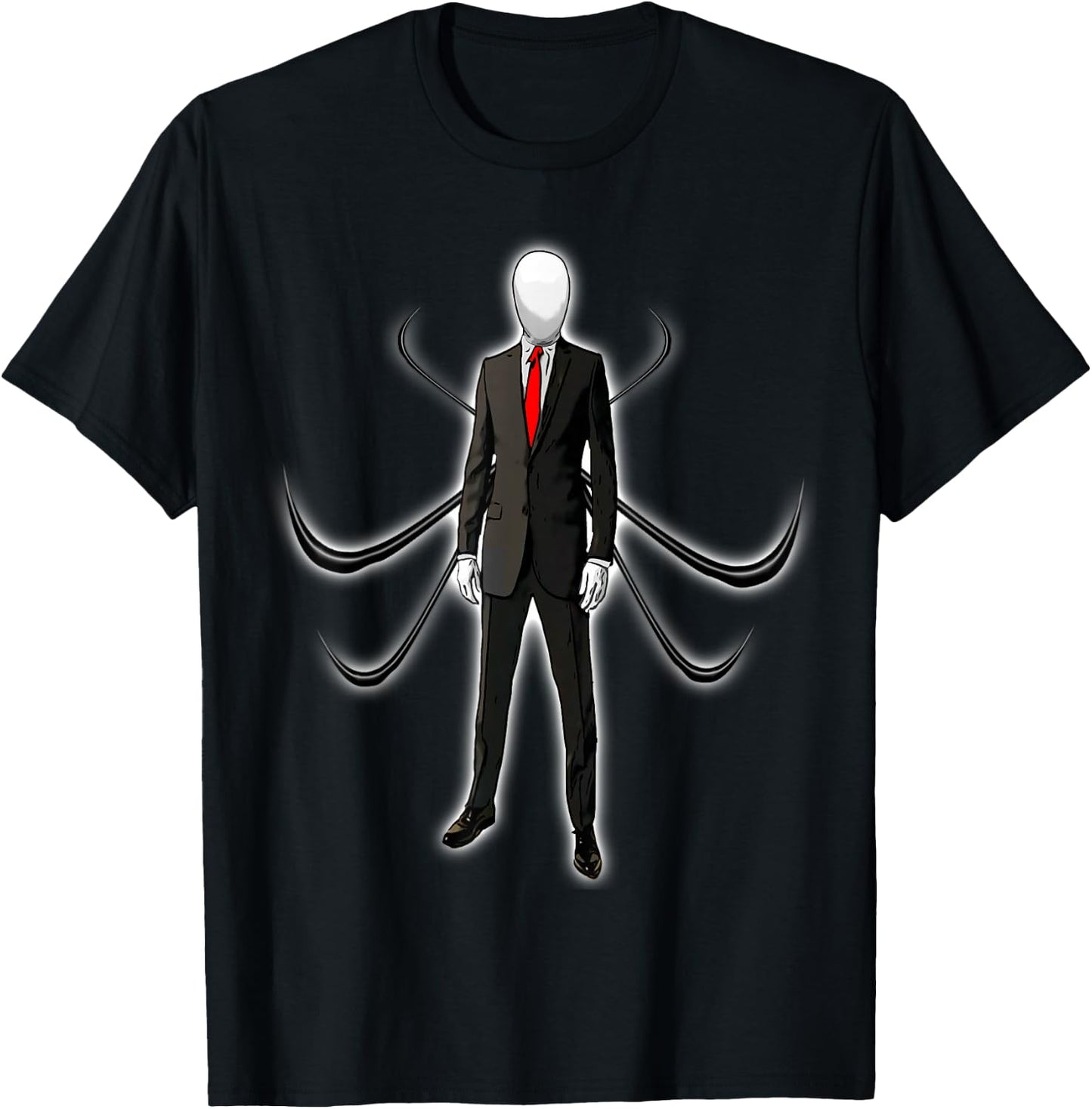 Slender Man T-Shirt - T-Shirt | Black