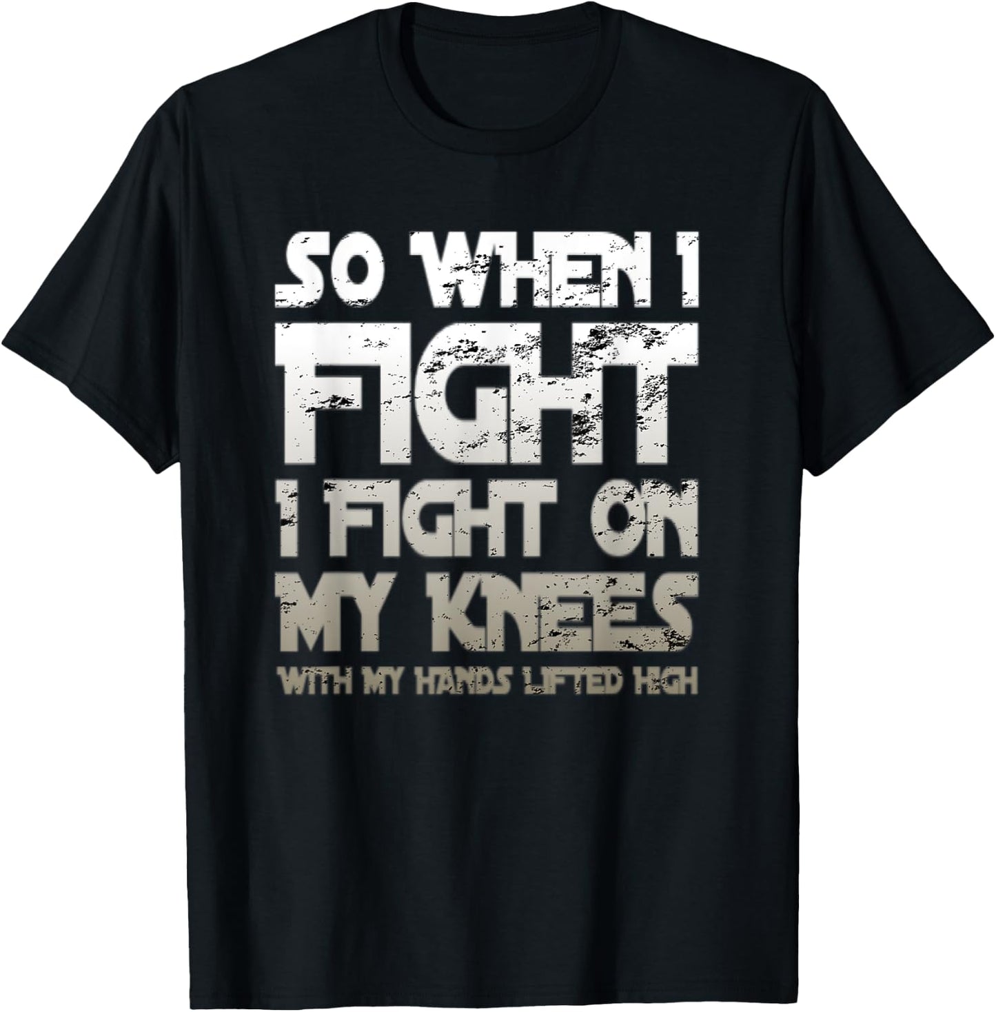 Battle Belongs To The Lord Christian Inspirational Faith T-Shirt - T-Shirt | Black
