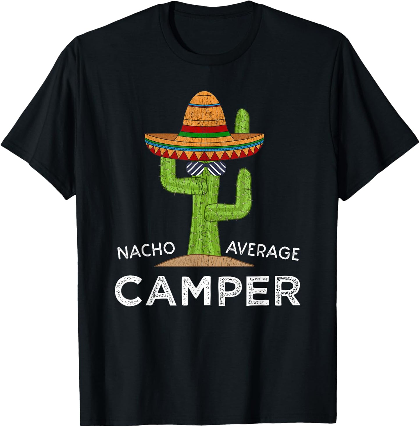 Fun Hilarious Camper Humor | Funny Saying Camping T-Shirt - T-Shirt | Black