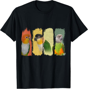 Caique Parrot T-Shirt - T-Shirt | Black