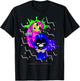 DC Comics Teen Titans Go! Raven & Starfire Paint Splatter T-Shirt - T-Shirt | Black