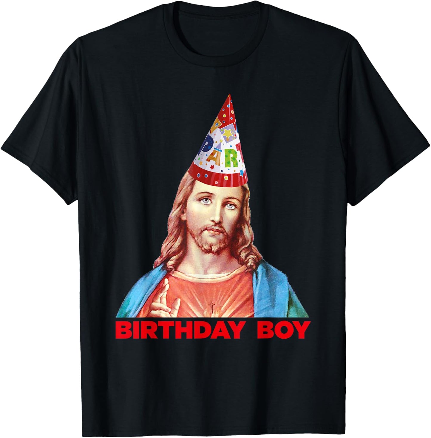 Popfunk -Family Funny Christmas Jesus Birthday Boy T-Shirt - T-Shirt | Black