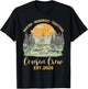 Cousin Crew Est.2025 Family Camping Trip Matching Camp Squad T-Shirt - T-Shirt | Black