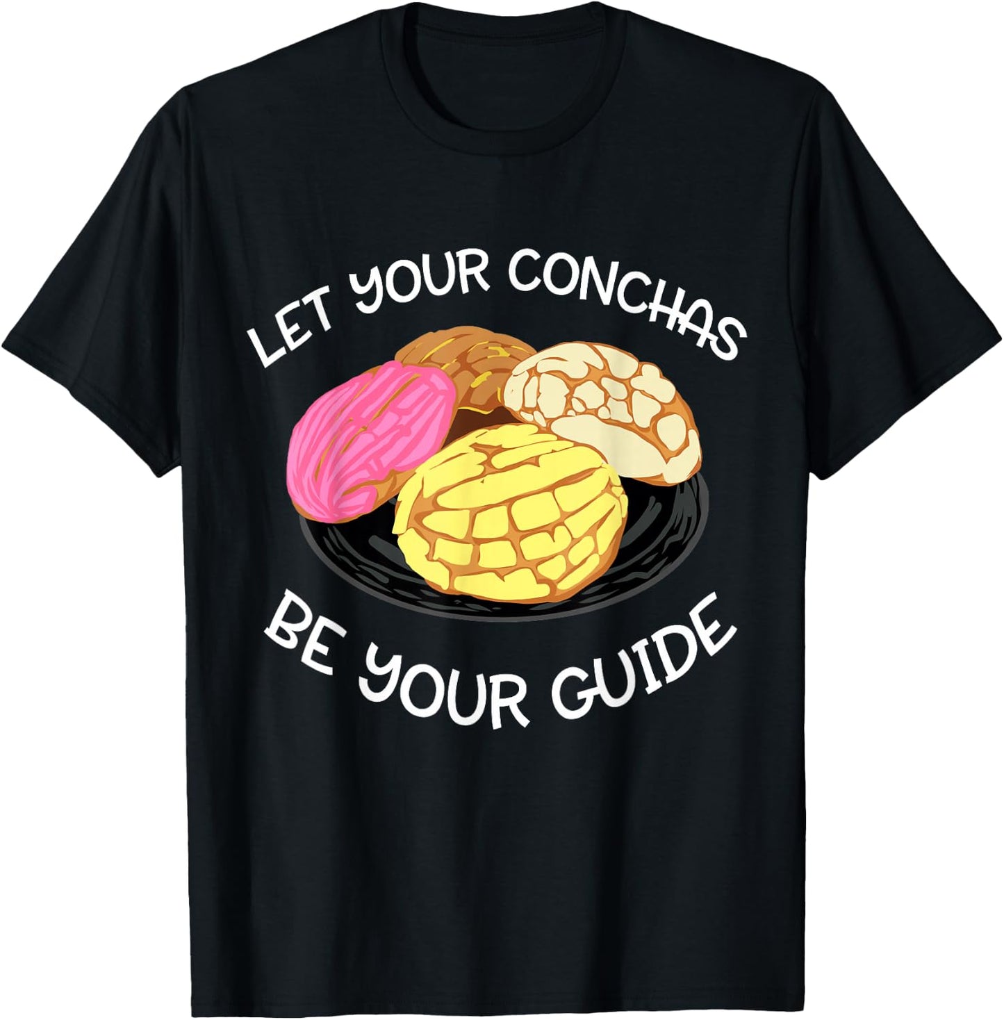 Concha Conchas T-Shirt - T-Shirt | Black