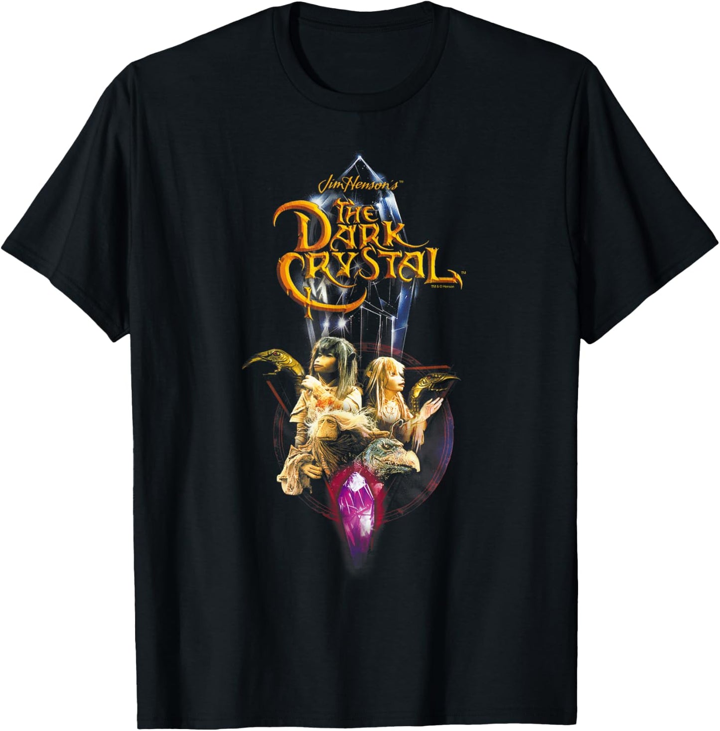 The Dark Crystal Crystal Quest T-Shirt - T-Shirt | Black