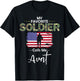 My Favorite Soldier Calls Me Aunt-Proud Army Aunt T-Shirt - T-Shirt | Black