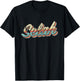 Selah Retro Design T-Shirt - T-Shirt | Black