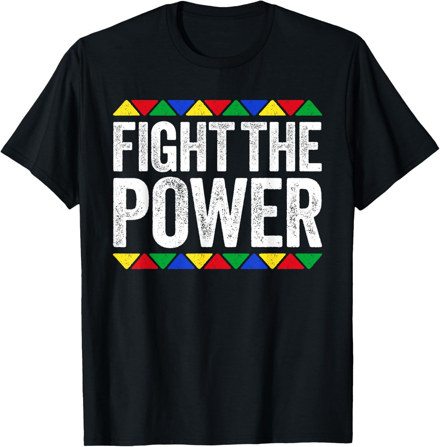 Fight The Power Shirt Black History Month T-Shirt - T-Shirt | Black