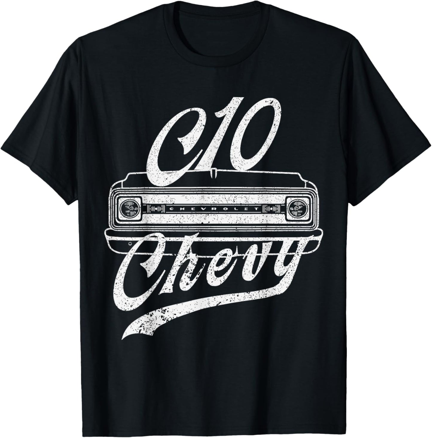 Classic C10 Truck T-Shirt - T-Shirt | Black