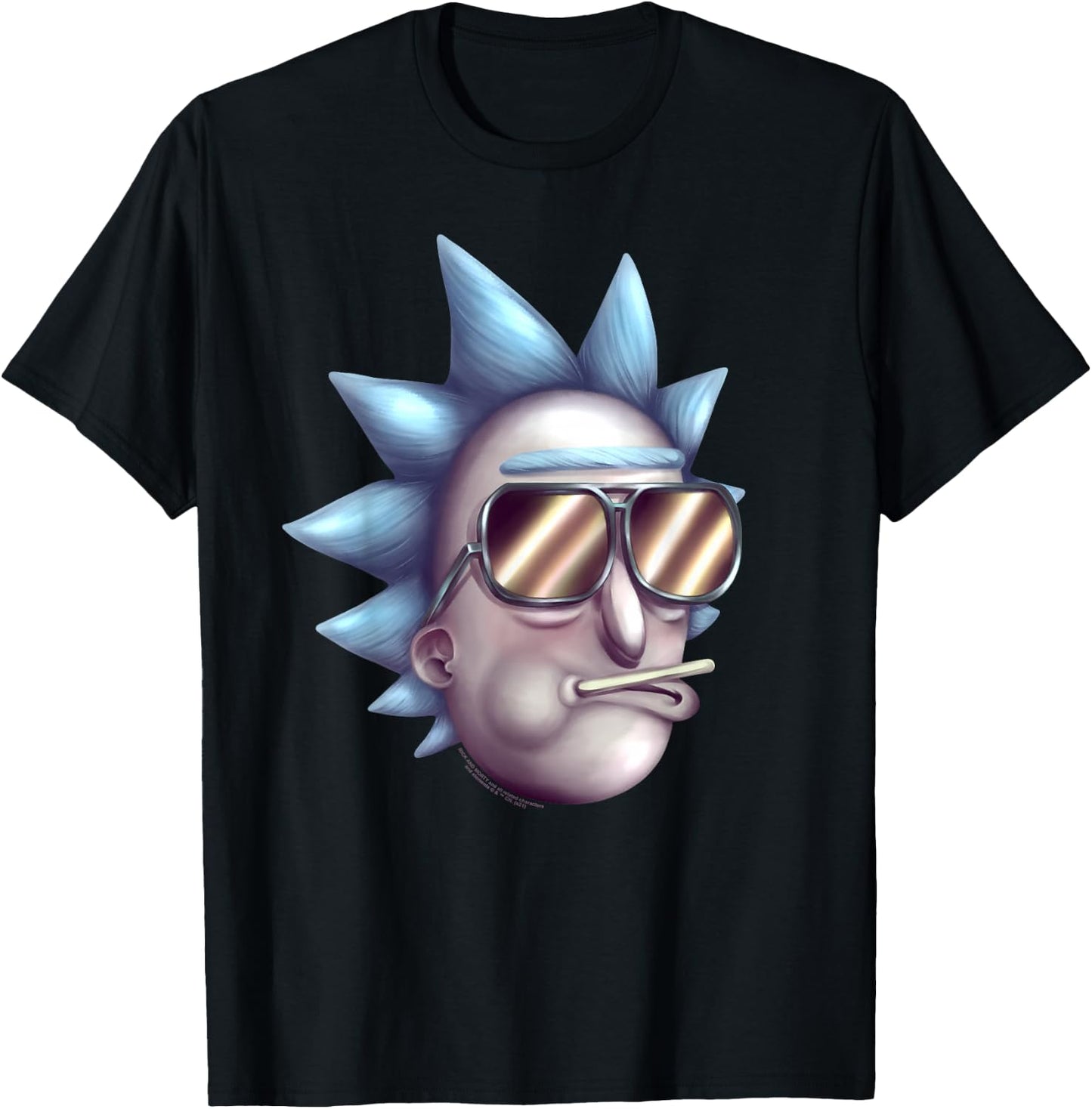 Rick and Morty Cool Rick Alternative Reality T-Shirt - T-Shirt | Black