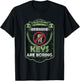 Lock cracker locksmith because keys are boring T-Shirt - T-Shirt | Black