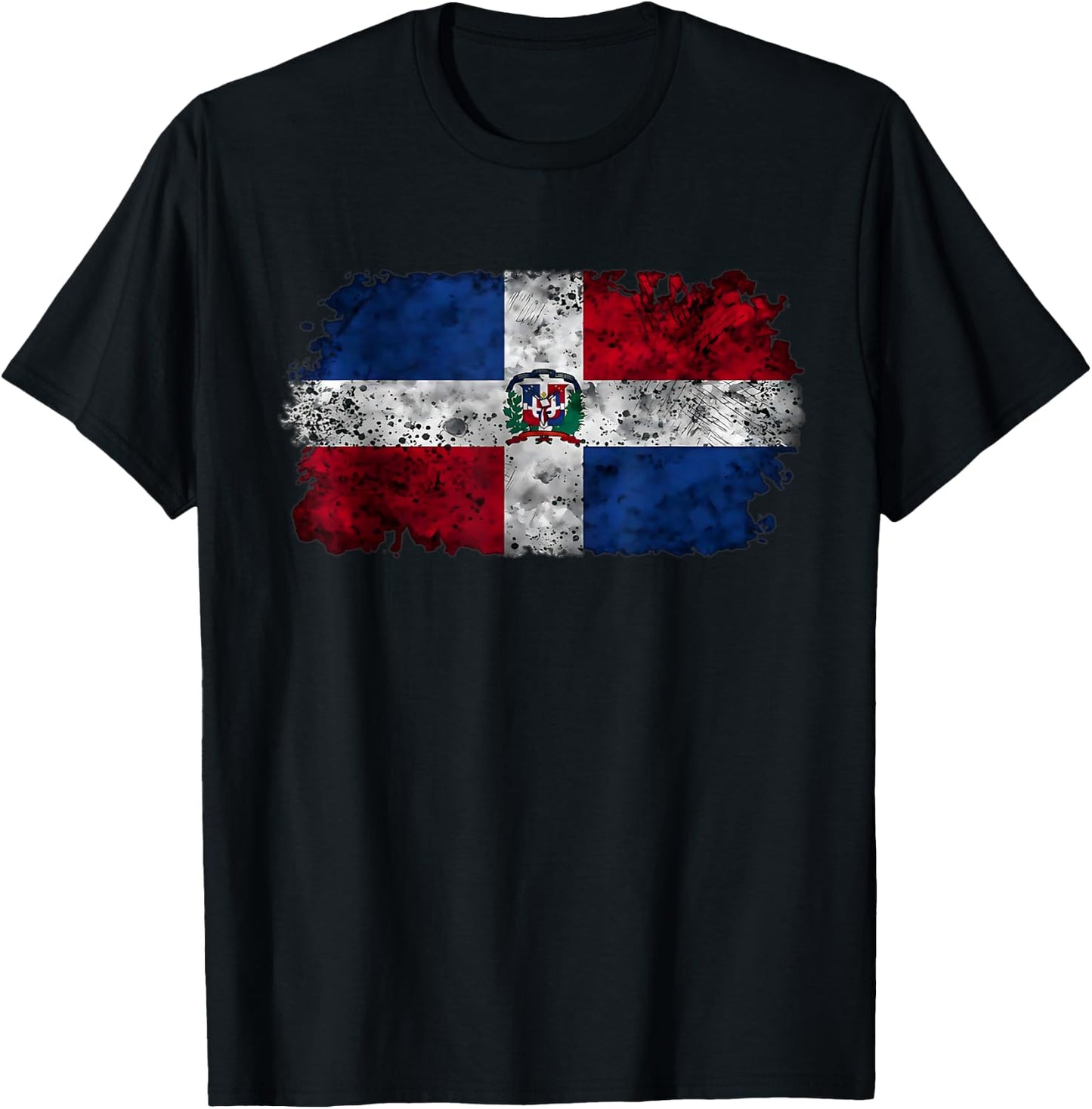 Dominican republic flag , dominican republic T-Shirt - T-Shirt | Black