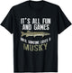 Funny Musky Fishing Muskellunge Freshwater Fish Angler Gift T-Shirt - T-Shirt | Black
