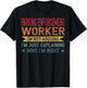 Funny Profession Quote Parking Enforcement Worker T-Shirt - T-Shirt | Black