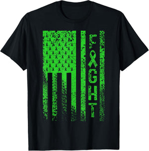 Fight Liver Disease Awareness T-Shirt - T-Shirt | Black