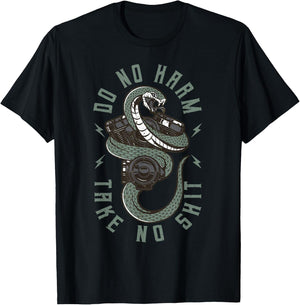 Do No Harm Take No Shit T-Shirt - T-Shirt | Black