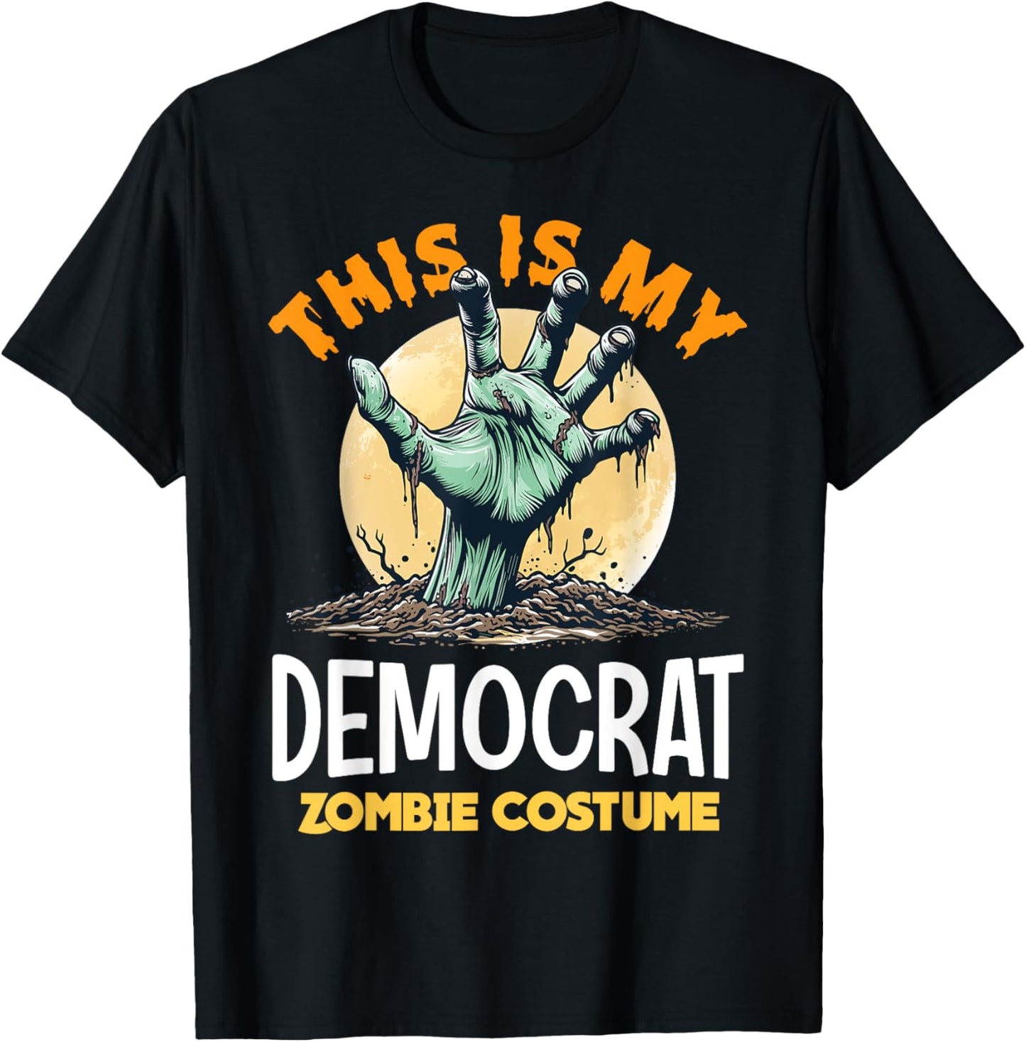 Democrat Halloween Zombie Matching Costume T-Shirt - T-Shirt | Black