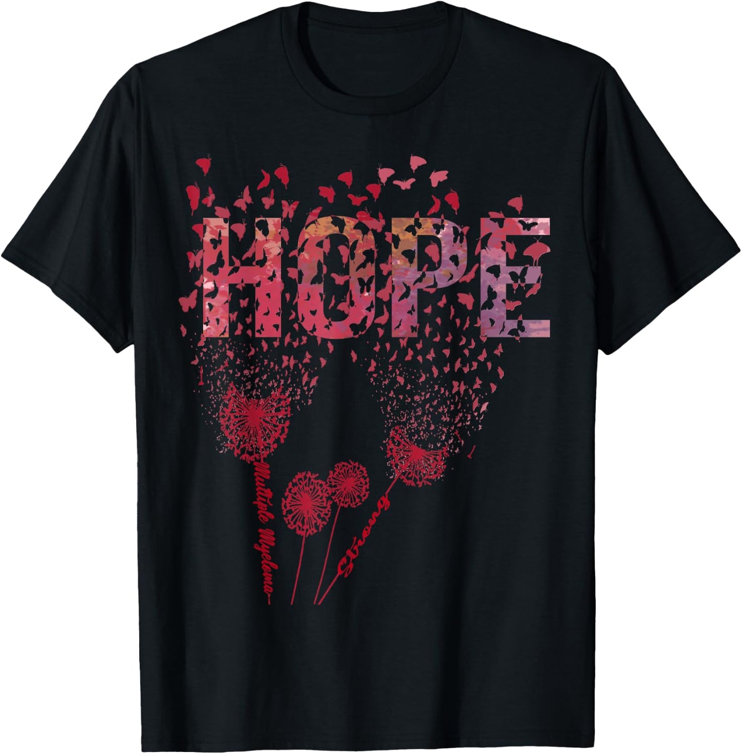 Multiple Myeloma Awareness T-Shirt - T-Shirt | Black
