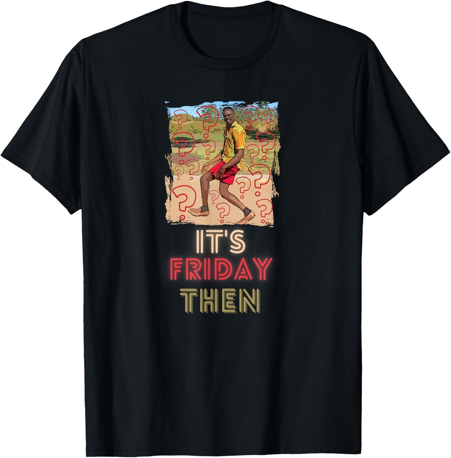 It's Friday then. Get ready for the weekend Saturday Sunday T-Shirt - T-Shirt | Black