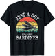 Just A Guy Who Loves Sardines T-Shirt - T-Shirt | Black
