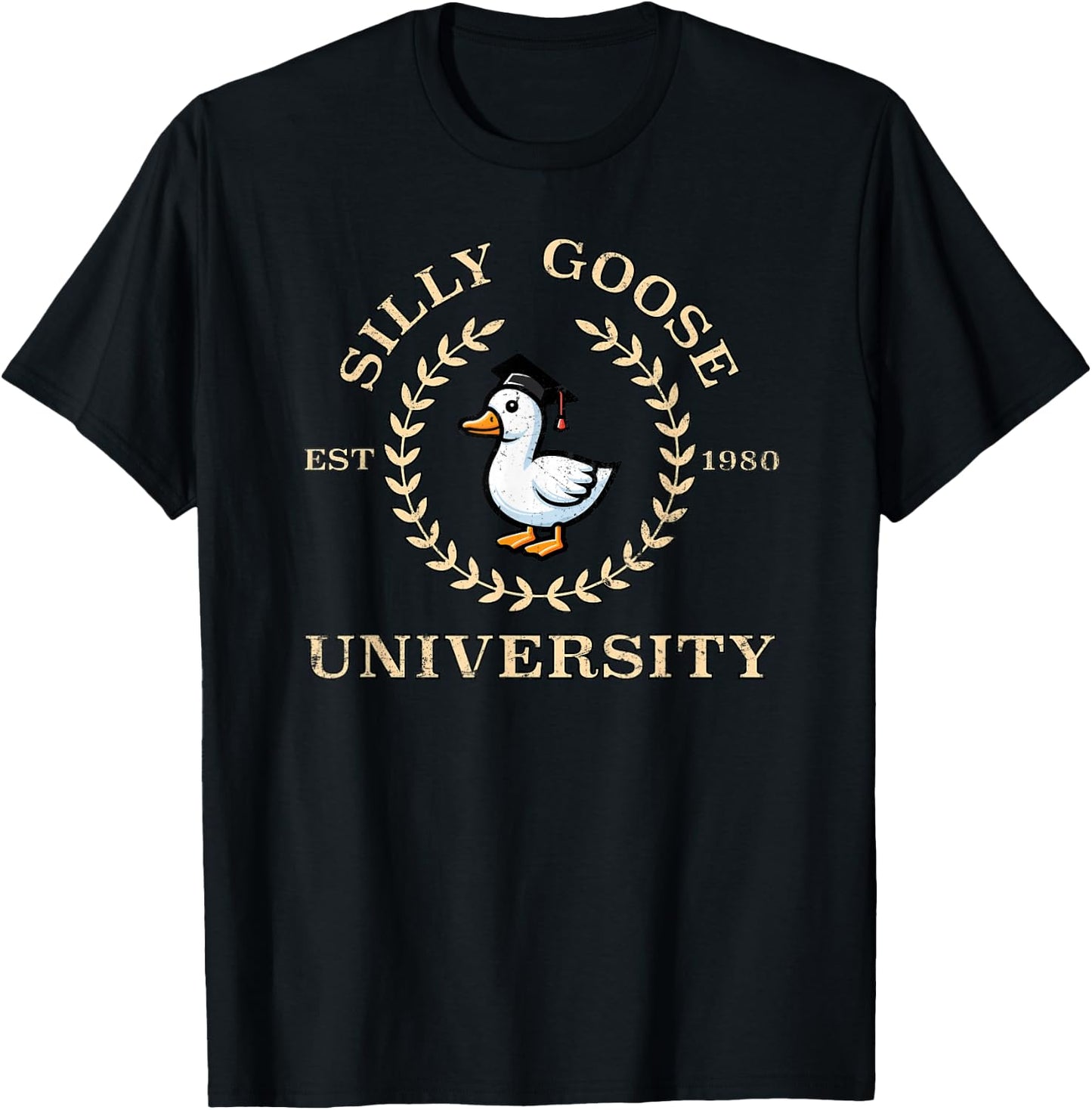 Silly Goose University T-Shirt - T-Shirt | Black