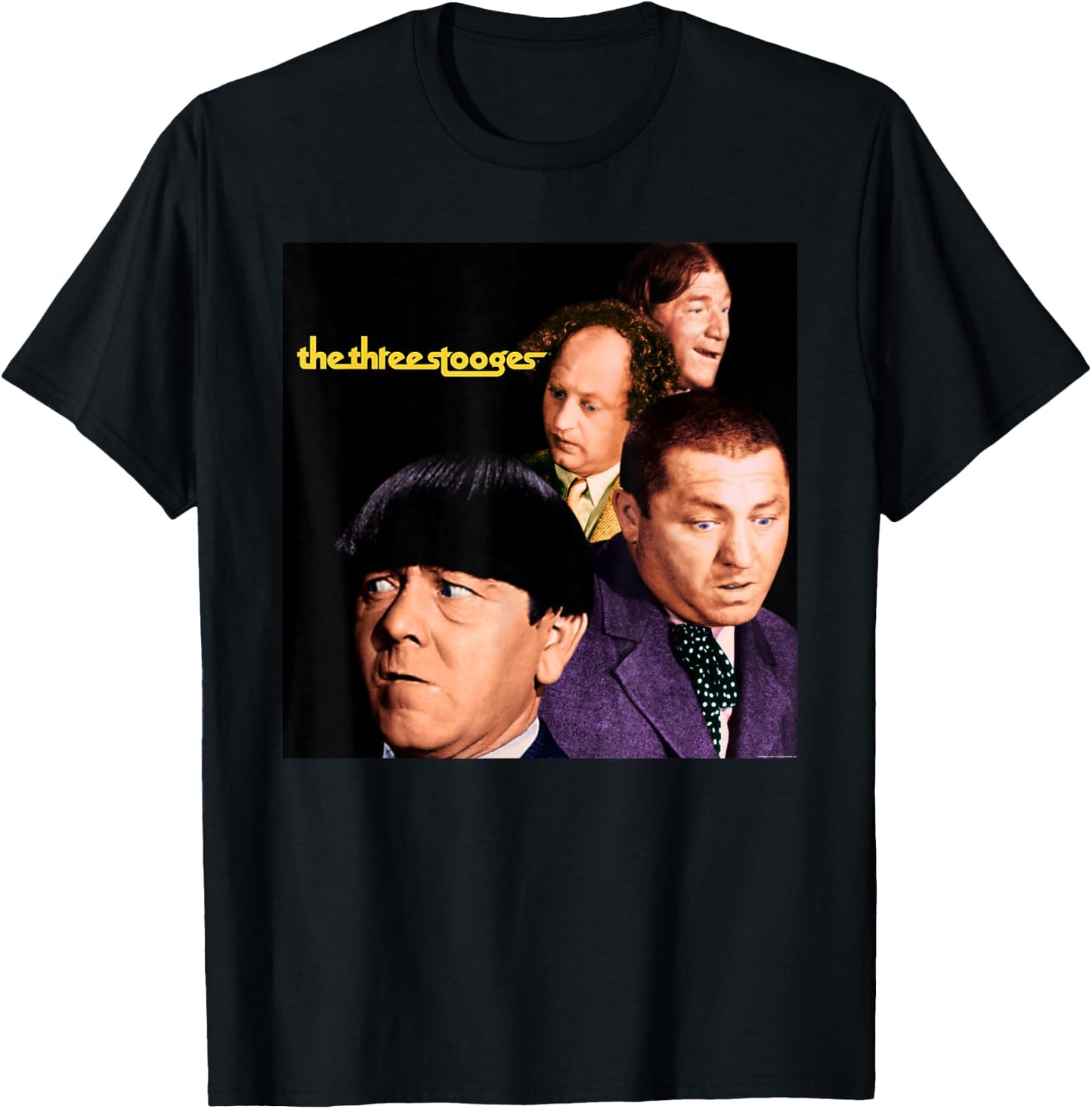 The Three Stooges First Album T-Shirt - T-Shirt | Black