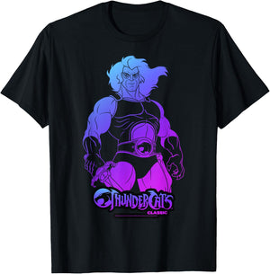 ThunderCats Lion-O Gradient Portrait T-Shirt - T-Shirt | Black